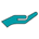 Open hand with solid fill